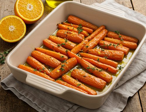 🍊 Orange-Roasted Carrots with Thyme